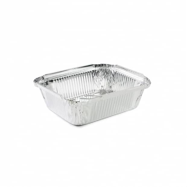 Rectangle foil tray 600