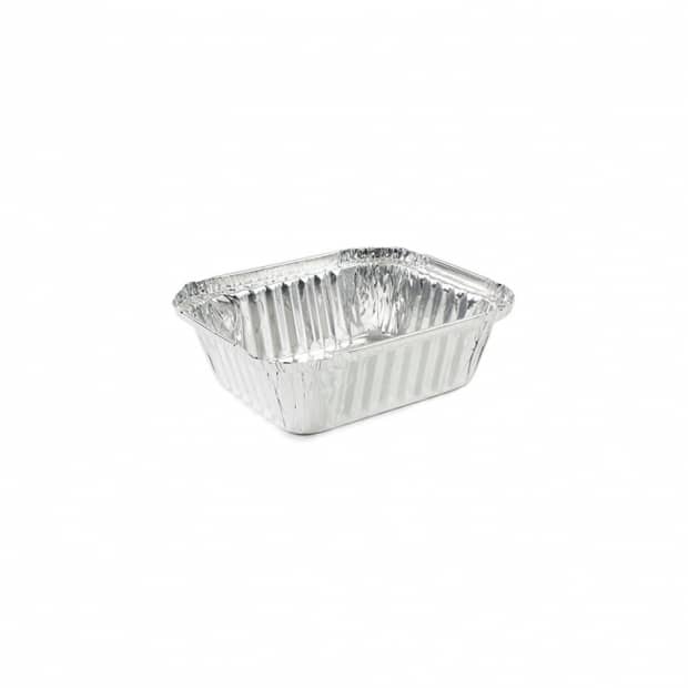 Rectangle foil tray 400