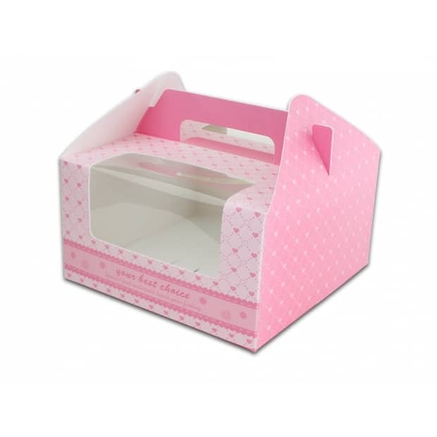 Cake Boxes with Handle C-MS-4B