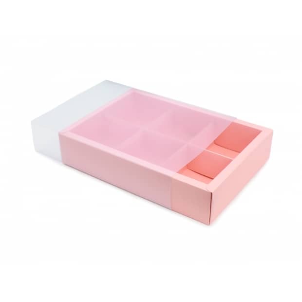 6 Cavity Moon Cake Box C-GA6-GM