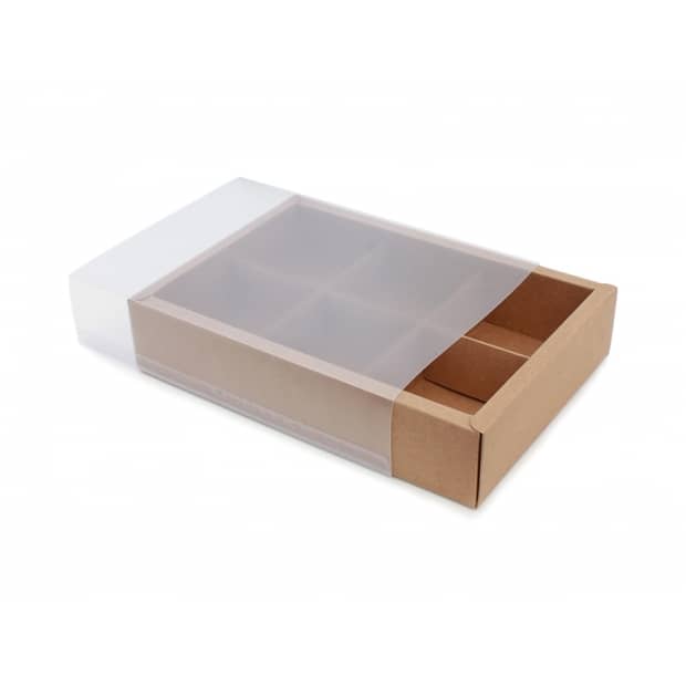 6 Cavity Moon Cake Box C-GA6-HM