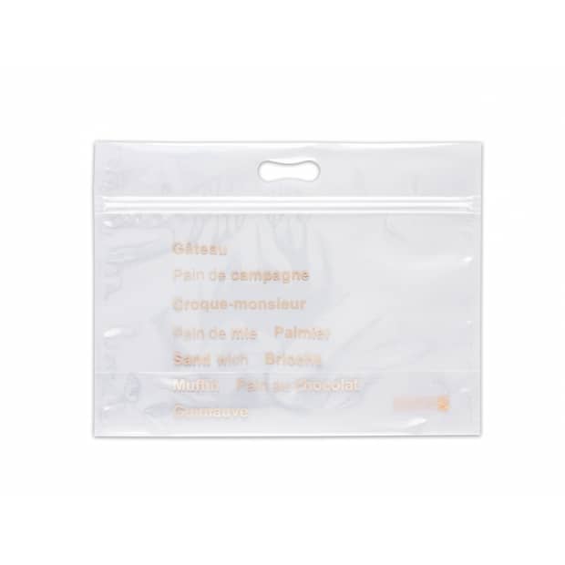 Zipper Bakery Bag with Handle D-DE08-1