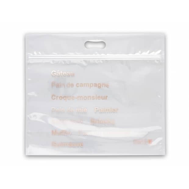 Zipper Bakery Bag with Handle D-DE09-1 