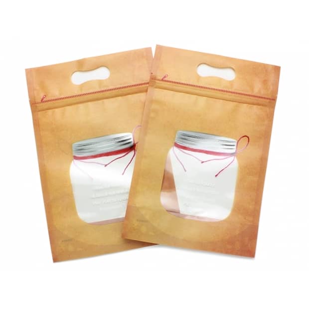 Zipper Snack Bag with Handle D-DE03-A 