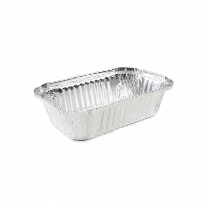 Rectangle foil tray 697