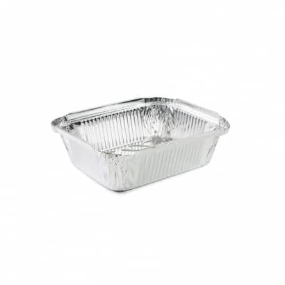 Rectangle foil tray 600